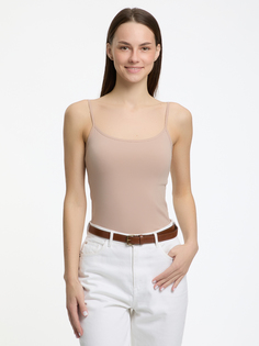 Топ женский oodji 14305023-1B бежевый M