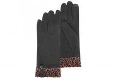 Перчатки женские Isotoner Smartouch черные, one size