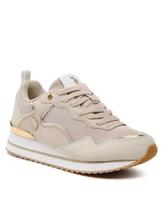 Кроссовки женские U.S. POLO Assn. Layla LAYLA001C бежевые 35 EU