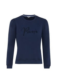 Толстовка женская Mexx, TU1831033W, navy, размер L
