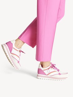 Кроссовки женские Tamaris 1-1-23706-20-595 белые комб. 36 RU