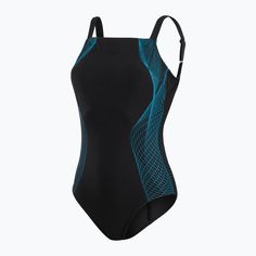 Купальник слитный женский Speedo 8-13187G825 черный 36