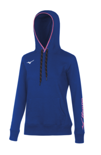 Толстовка женская Mizuno 32EC7208 синяя 2XL