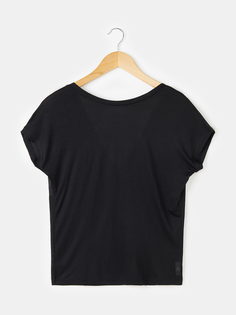 Футболка Reebok для женщин, D93937, Black, размер 2XS