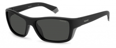 Спортивные солнцезащитные очки мужские Polaroid PLD 7046/S серые