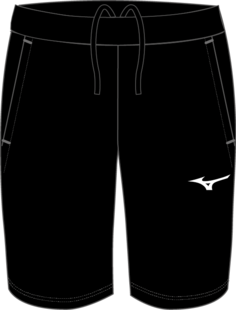 Шорты мужские Mizuno 32ED7B75 черные 2XL