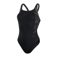 Купальник слитный женский Speedo 8-13470G718 черный 36