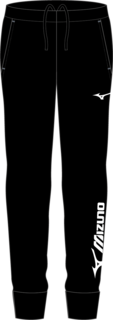 Спортивные брюки мужские Mizuno 32ED7B65 черные 4XL