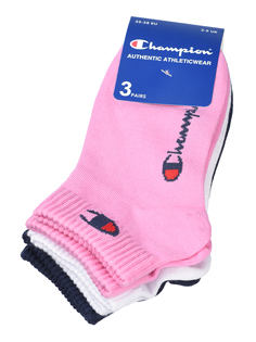 Комплект носков унисекс Champion U24559 разноцветных 35-38