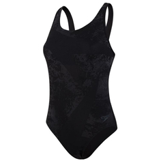 Купальник слитный женский Speedo 8-123209023 черный 34