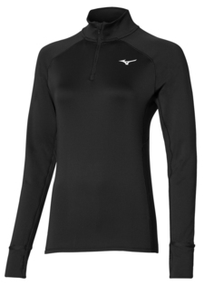Лонгслив женский Mizuno J2GC1713 черный L