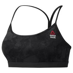 Топ Reebok для женщин, DM4006, Black-Black, размер XS