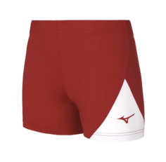 Шорты женские Mizuno V2EB7203 бордовые 2XL