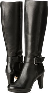 Сапоги женские Clarks 26111434 черные 38.5 EU