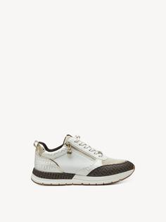 Кроссовки женские Tamaris 1-23732-41-147 белые комб. 41 RU