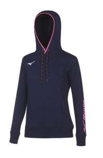 Толстовка женская Mizuno 32EC7208 синяя XL
