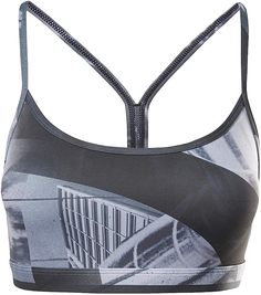 Топ спортивный Reebok для женщин, GL2835, Black, 2XS