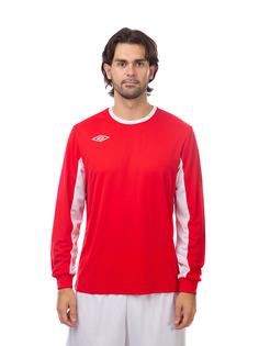 Лонгслив унисекс Umbro 62112U красный 2XL