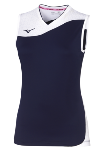 Майка женская Mizuno V2EA7206 синяя S