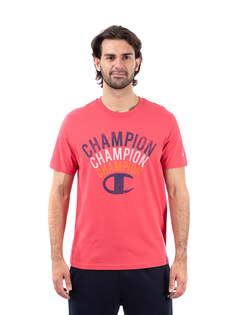 Футболка мужская Champion 214313 розовая S