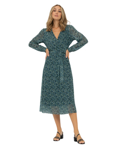 Платье женское Gerry Weber 180007-35010-8058 синее 38