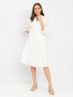 Платье женское Gerry Weber 180034-31511-99700 белое 42