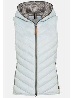 Утепленный жилет женский Camel Active 360230-1E50 голубой XXL