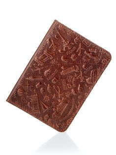Обложка для паспорта мужская REDMOND KHKGM11210BR коричневая