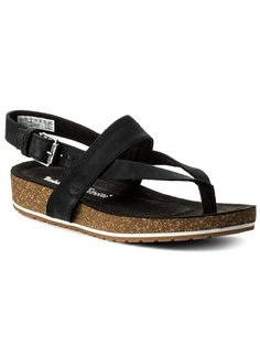 Сандалии женские Timberland Malibu Waves Thong A1PGG/TB0A1PGG0011 черные 37 EU