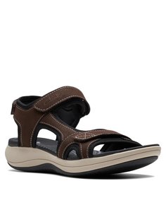 Сандалии женские Clarks Mira Bay 26171915 коричневые 37 EU
