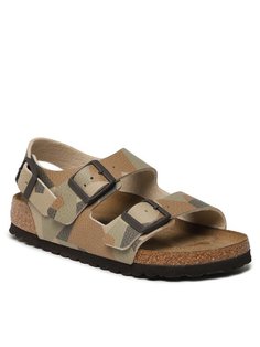 Сандалии женские Birkenstock Milano 1024980 зеленые 38 EU