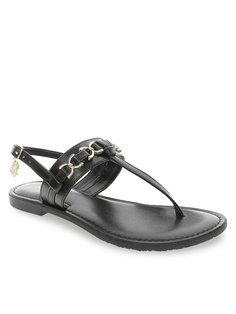 Сандалии женские U.S. POLO Assn. Linda LINDA002 LTH черные 38 EU