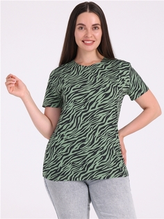 Футболка женская Апрель 1ЖДФК3305001н хаки 112/164