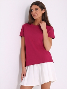 Футболка женская Апрель 1ЖДФК3967001 красная 100/164