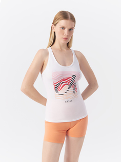 Майка женская Deha B64503.10001 белая S