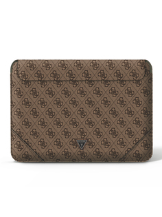 Чехол для ноутбука унисекс Guess Sleeve 14" коричневый