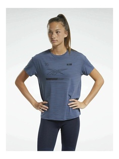 Футболка Reebok для женщин, FU1982, Smoind, размер XS