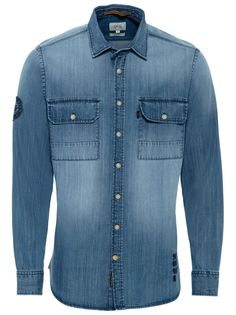 Рубашка мужская Camel Active 409131-6S61 синяя M