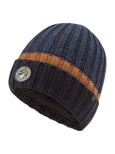 Шапка бини мужская Camel Active 406530-8M53 темно-синий