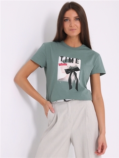 Футболка женская Апрель 1ЖДФК3350001 зеленая 88/164