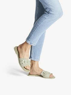 Сабо женские Tamaris 1-1-27131-20-777 зеленые 40 RU