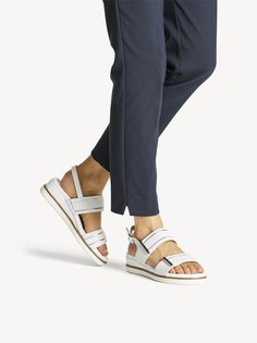 Босоножки женские Tamaris 1-1-28217-20-100 белые 40 RU