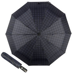 Зонт складной мужской автоматический Ferre 577-OC синий/черный Ferre