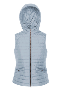 Утепленный жилет женский GEOX W3520CT2973F4577 голубой 50