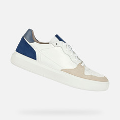 Кеды мужские GEOX U355WB00047C1554 белые 44 EU