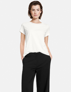 Футболка женская Gerry Weber 971988-19650-9700 белая 38