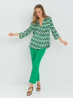 Блуза женская Gerry Weber 860008-66414-5058 зеленая 44