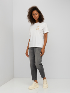 Футболка женская Gerry Weber 371318-16115-9602 белая 36