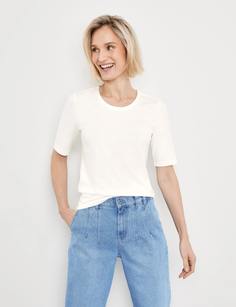 Футболка женская Gerry Weber 977004-35009-99700 белая 36