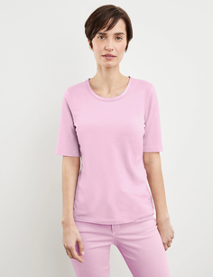 Футболка женская Gerry Weber 977004-35009-30897 розовая 36